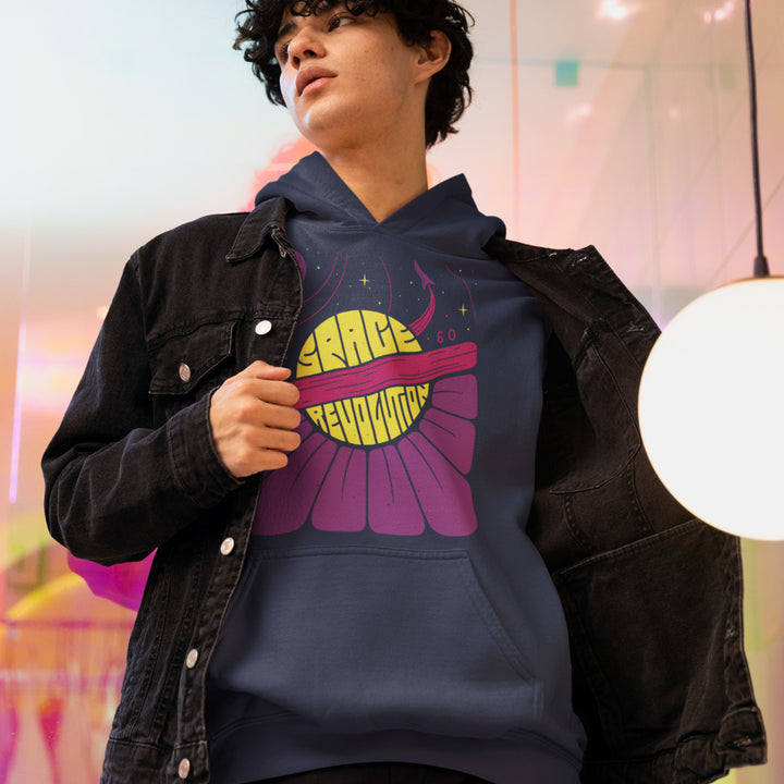 1960 Space Revolution Hooded Sweatshirt