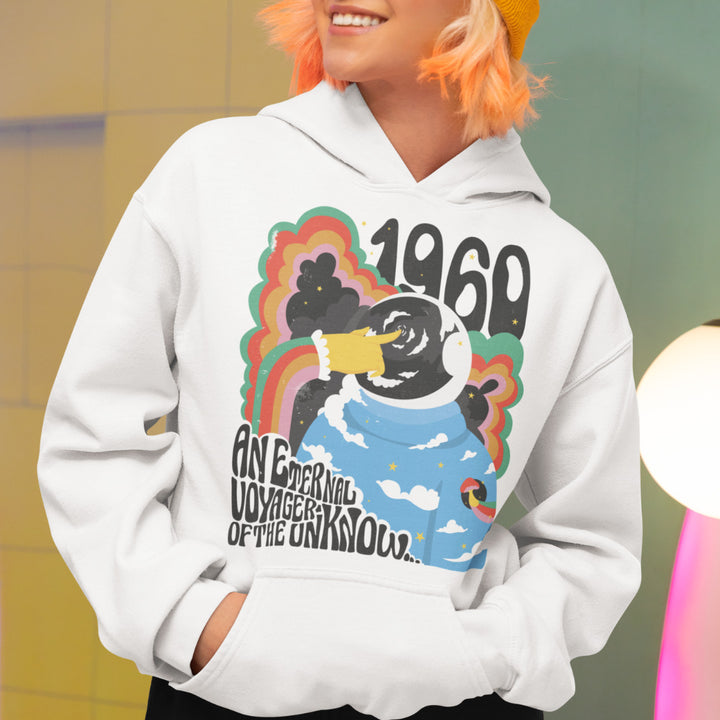 1969 Cosmic Voyager Hooded Sweatshirt