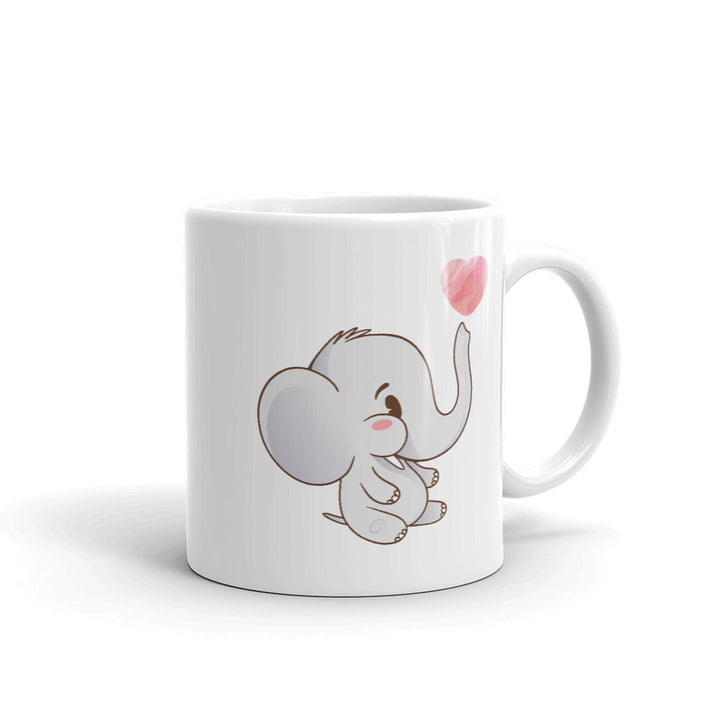 Cute Baby Elephant Coffee Mug