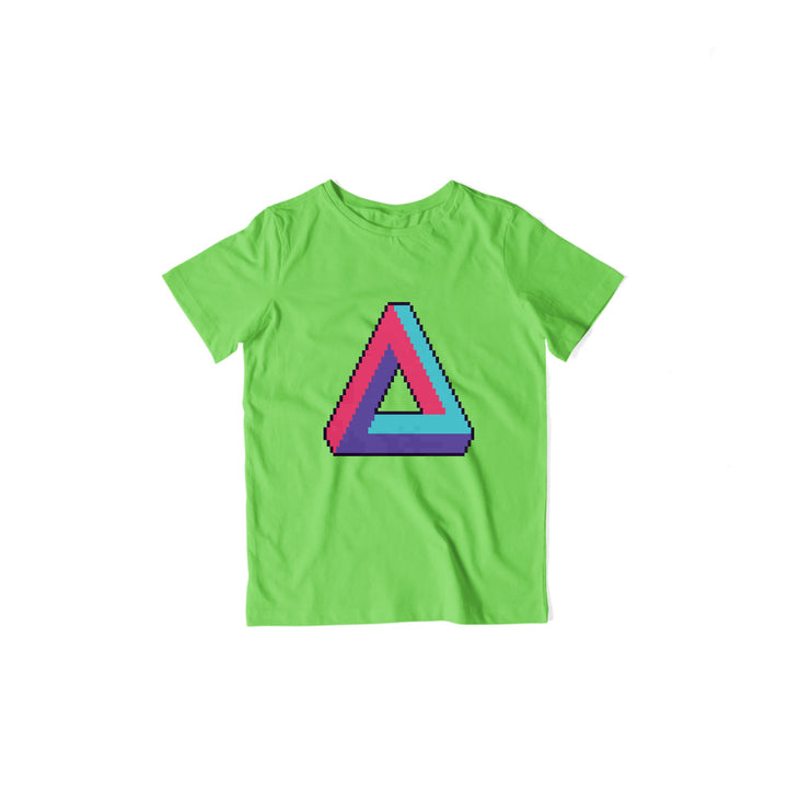 Infinite Retro Triangle Kids T-Shirt