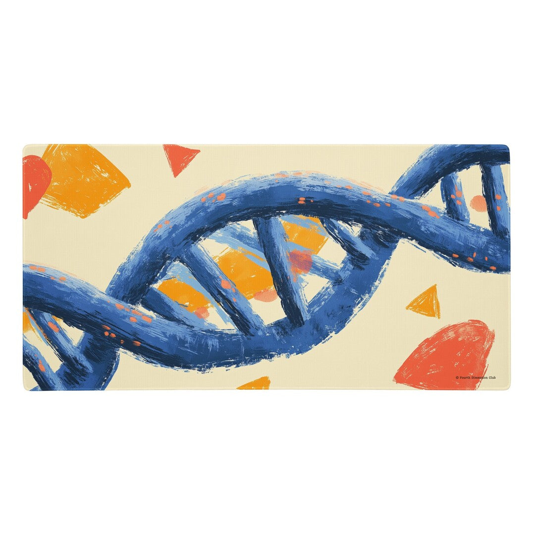 Abstract DNA Helix Deskmat