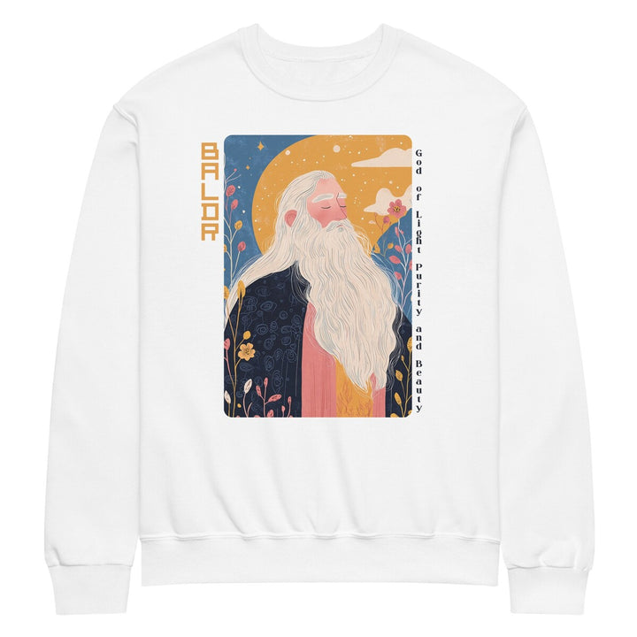 Baldr Heavyweight Oversized Sweatshirt #Fjord of Fables