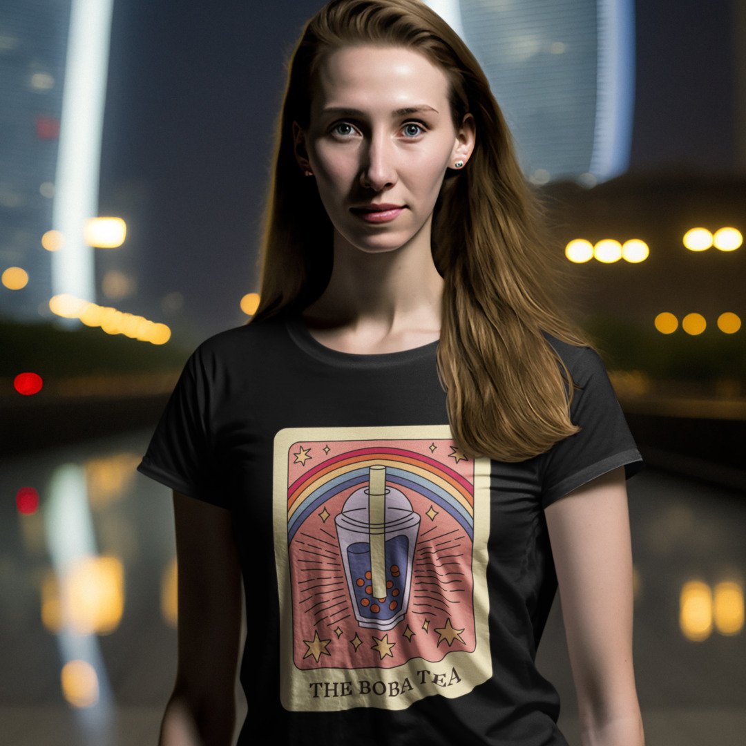 Boba Tea Unisex Half Sleeve T-Shirt