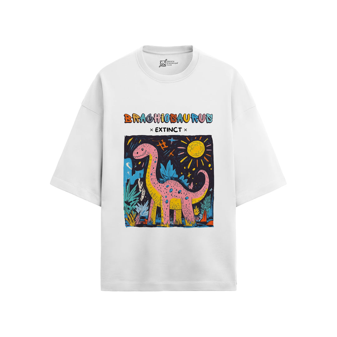 Brachiosaurus Oversized French Terry T-Shirt #AncientArchives