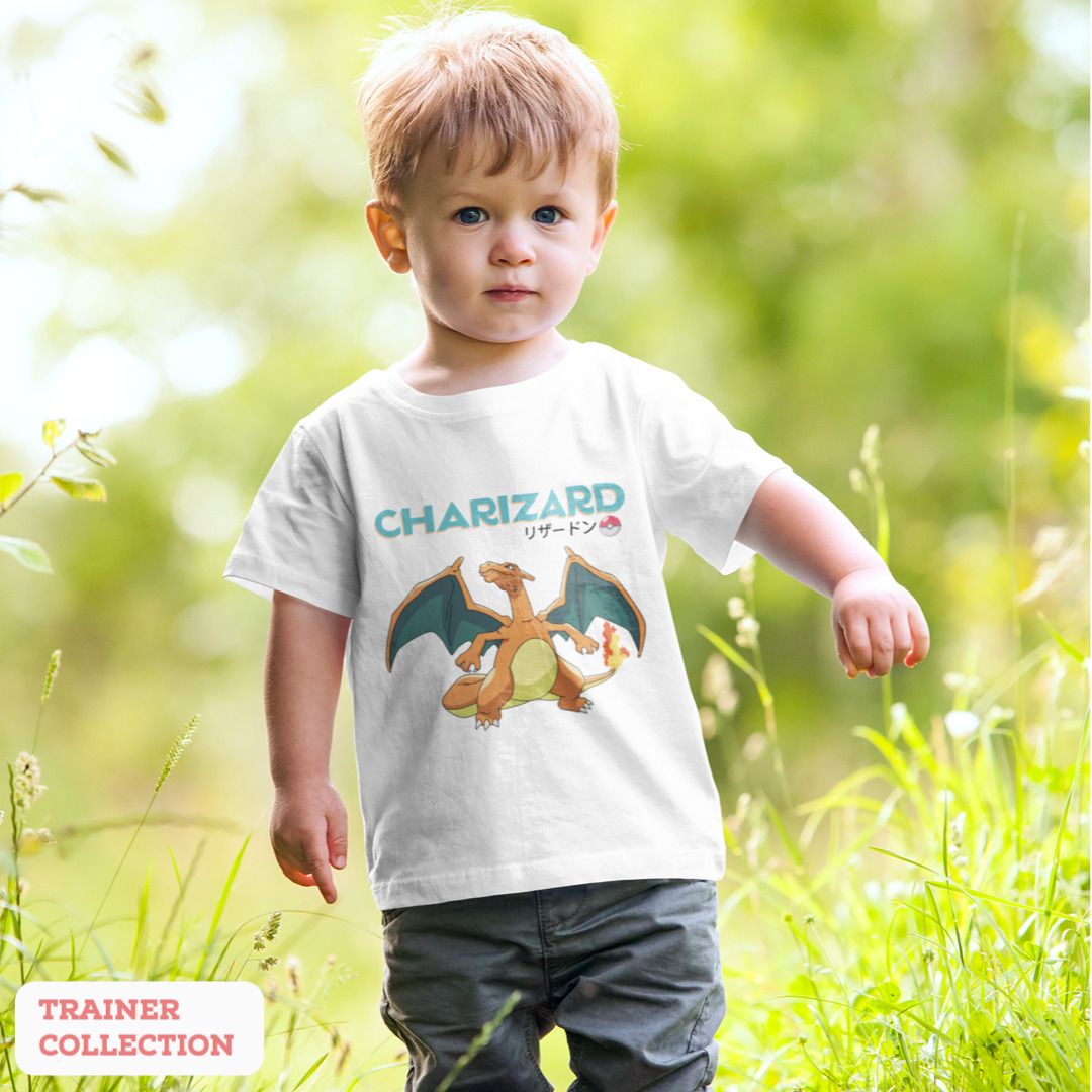 Charizard Toddler's T-Shirt #Pokémon #TrainerCollection
