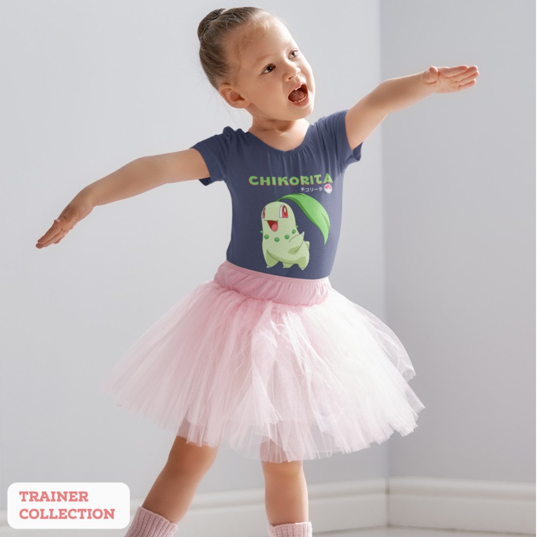 Chikorita Toddler's T-Shirt #Pokémon #TrainerCollection