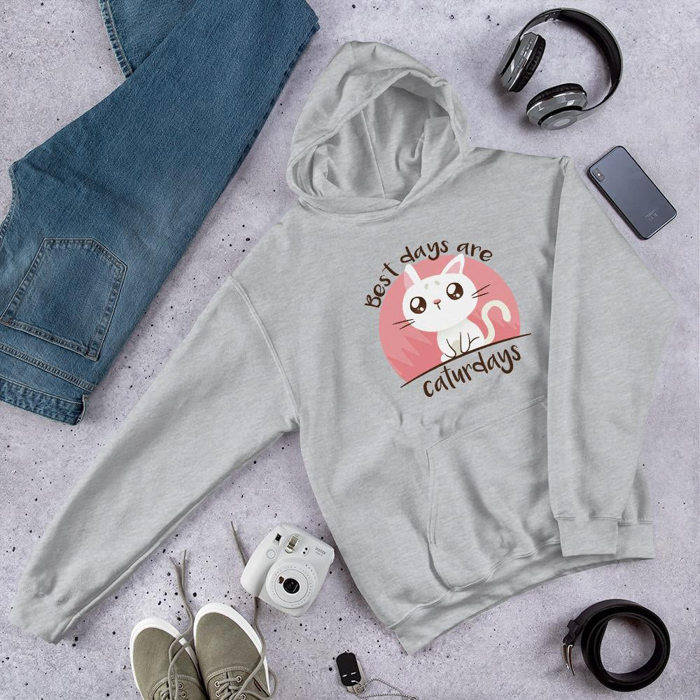 Caturday Unisex Hooded Sweatshirt