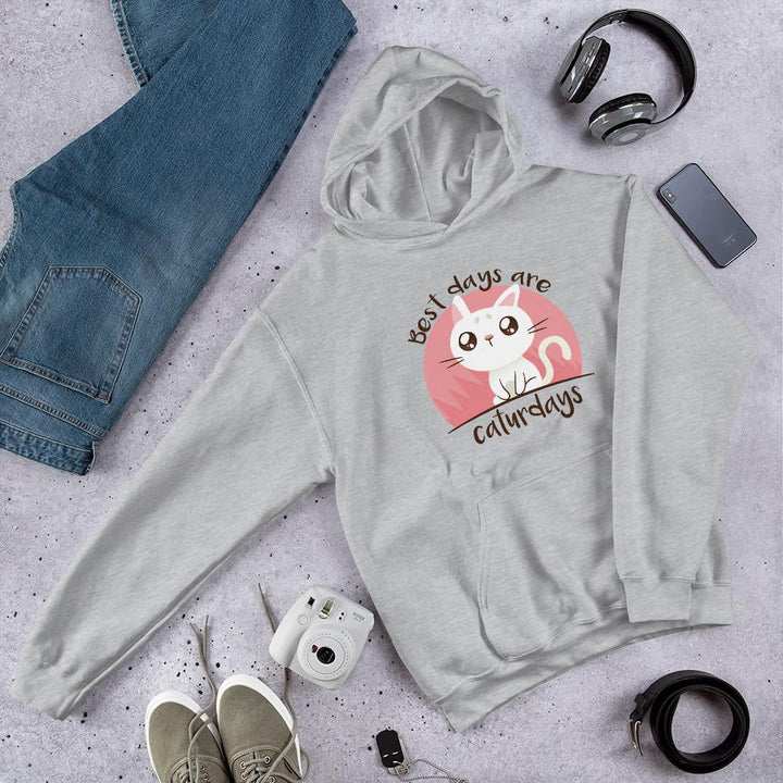Caturday Unisex Hooded Sweatshirt