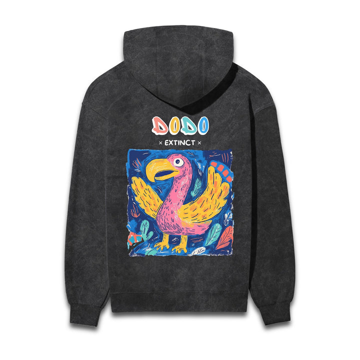 Dodo Acid Wash Hooded Sweatshirts #AncientArchives