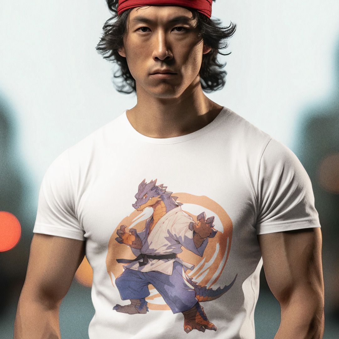 Dragon Karate Unisex Half Sleeve T-Shirt