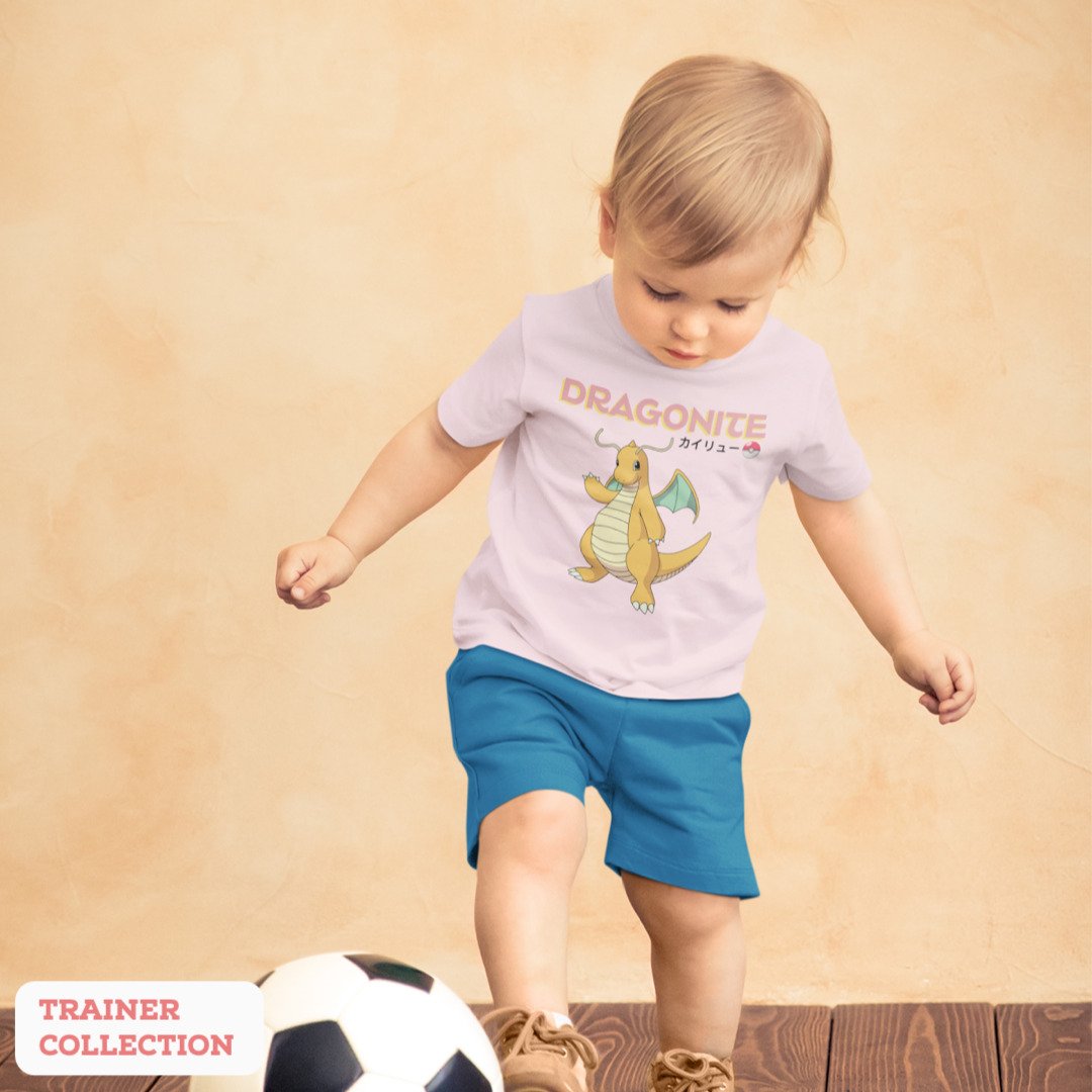 Dragonite Toddler's T-Shirt #Pokémon #TrainerCollection