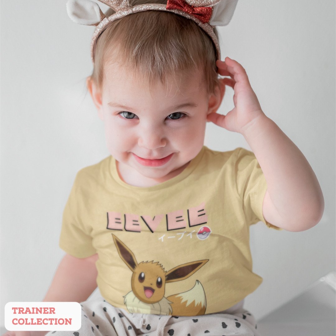 Eevee Toddler's T-Shirt #Pokémon #TrainerCollection