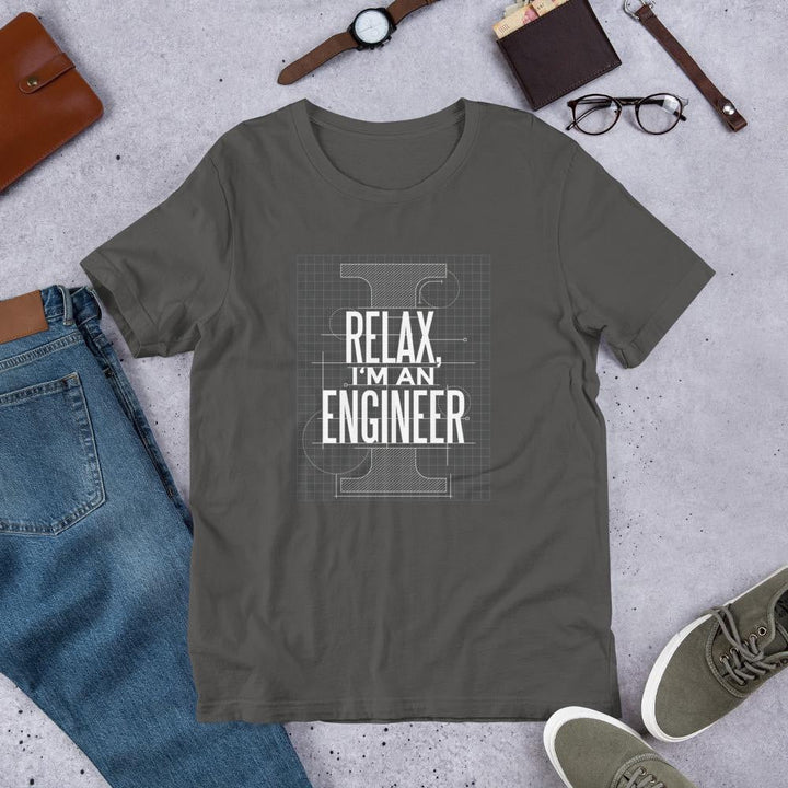 I Am An Engineer Half Sleeve T-Shirt