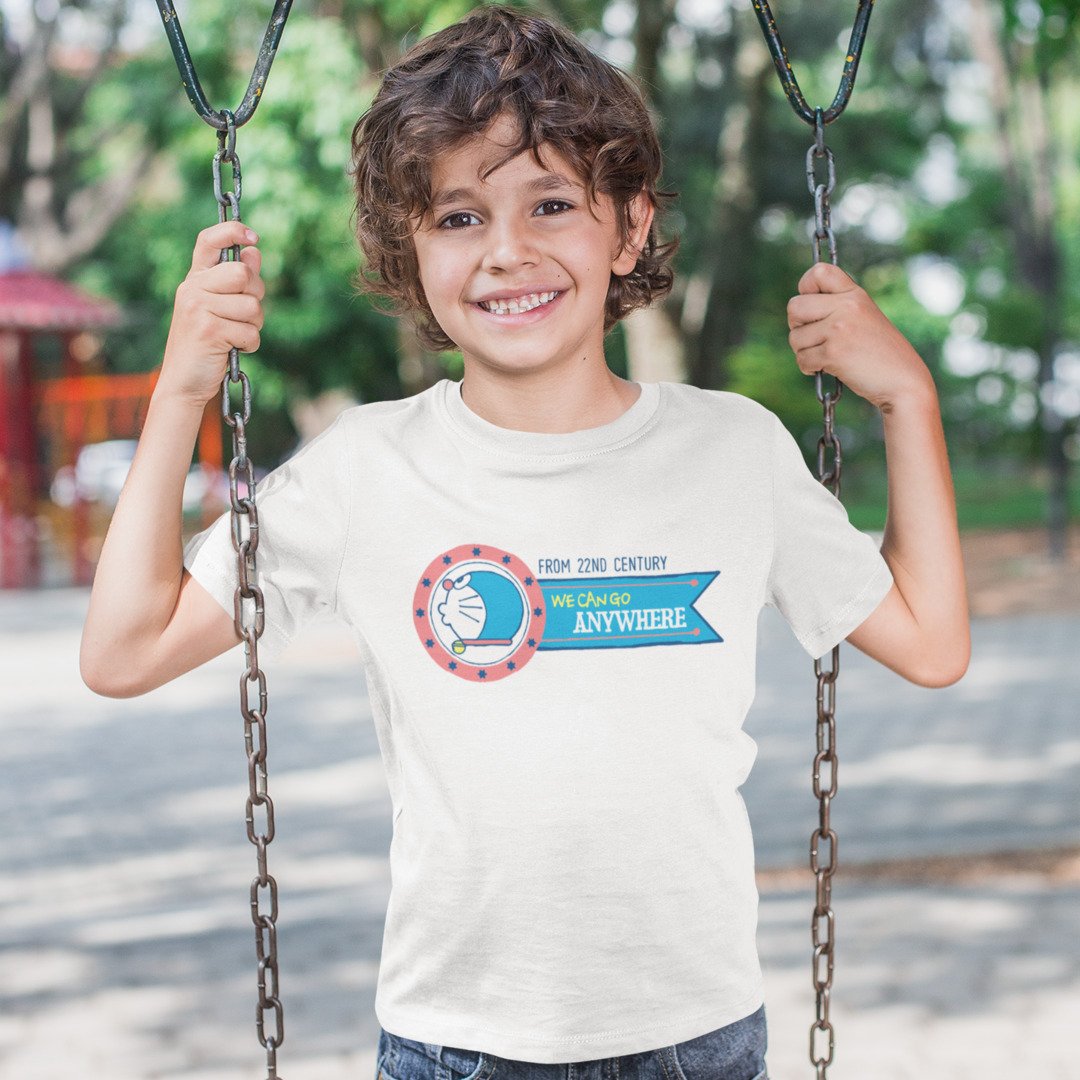 From 22nd Century Kid's T-Shirt #Doraemon