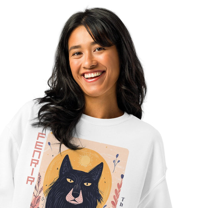 Fenrir Heavyweight Oversized Sweatshirt #Fjord of Fables