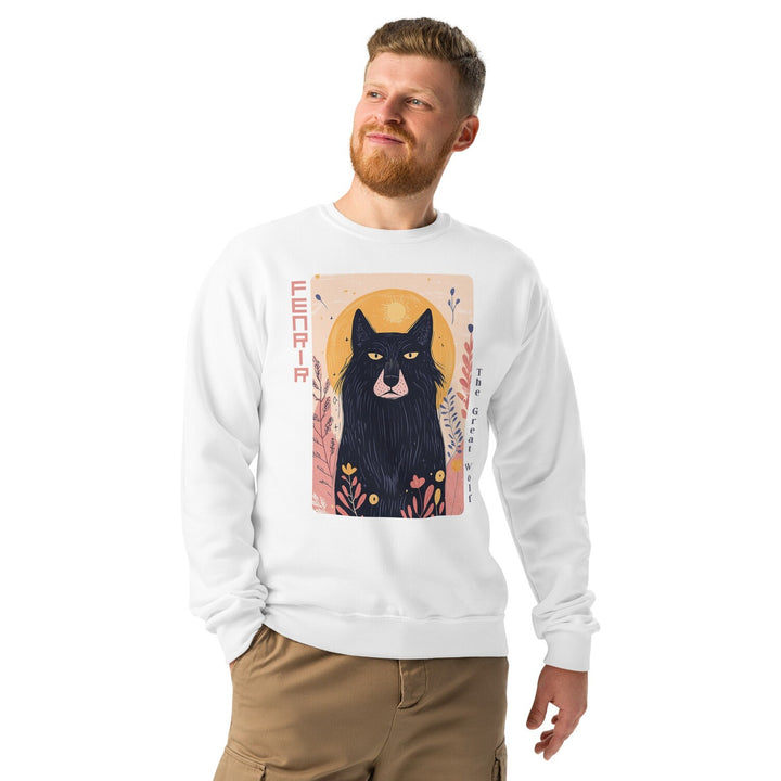 Fenrir Heavyweight Oversized Sweatshirt #Fjord of Fables