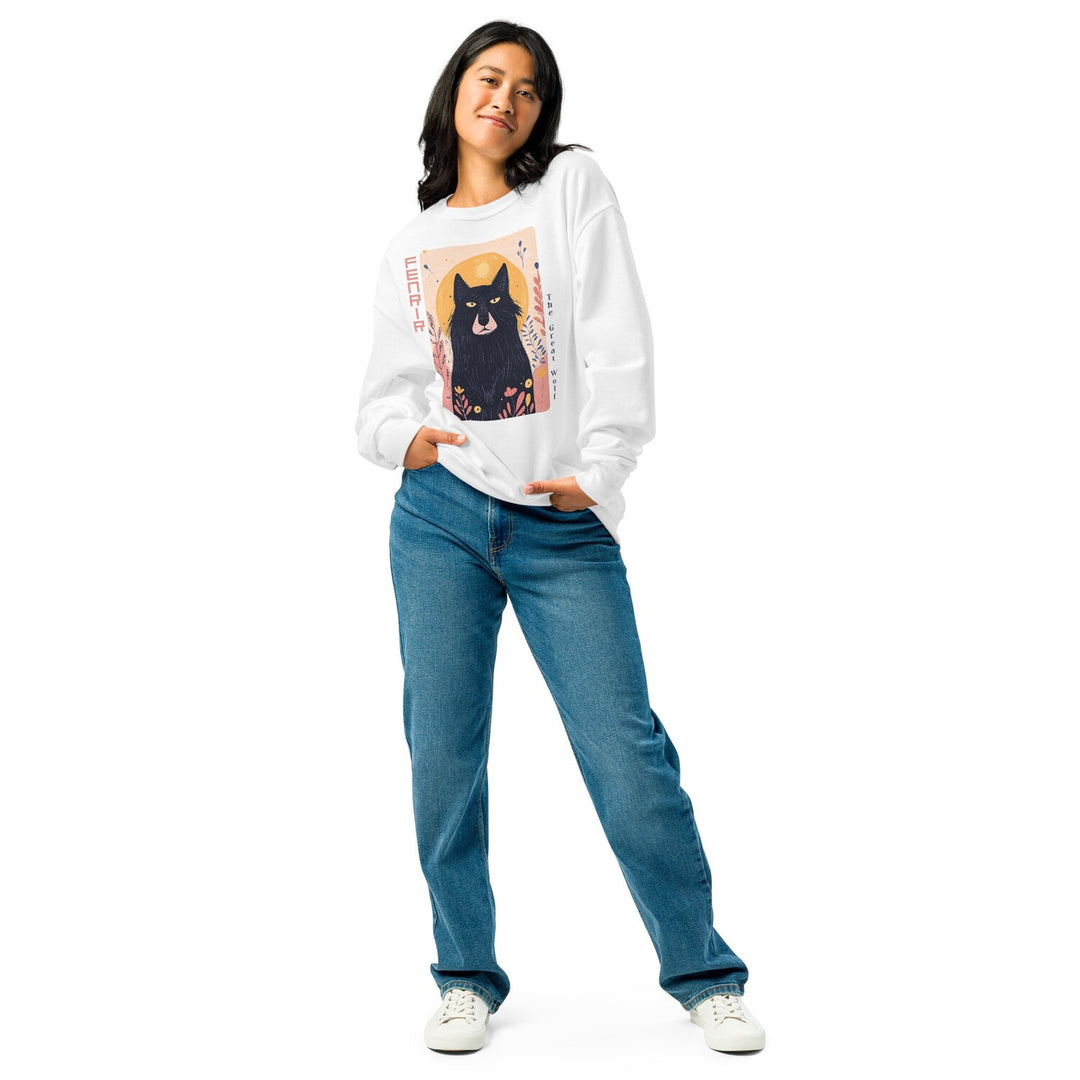 Fenrir Heavyweight Oversized Sweatshirt #Fjord of Fables