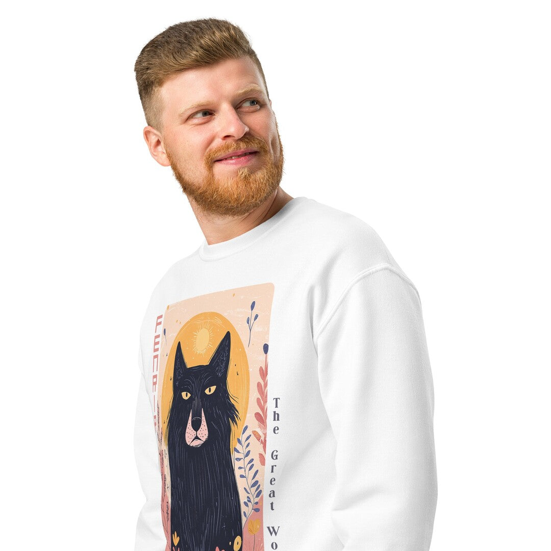 Fenrir Heavyweight Oversized Sweatshirt #Fjord of Fables