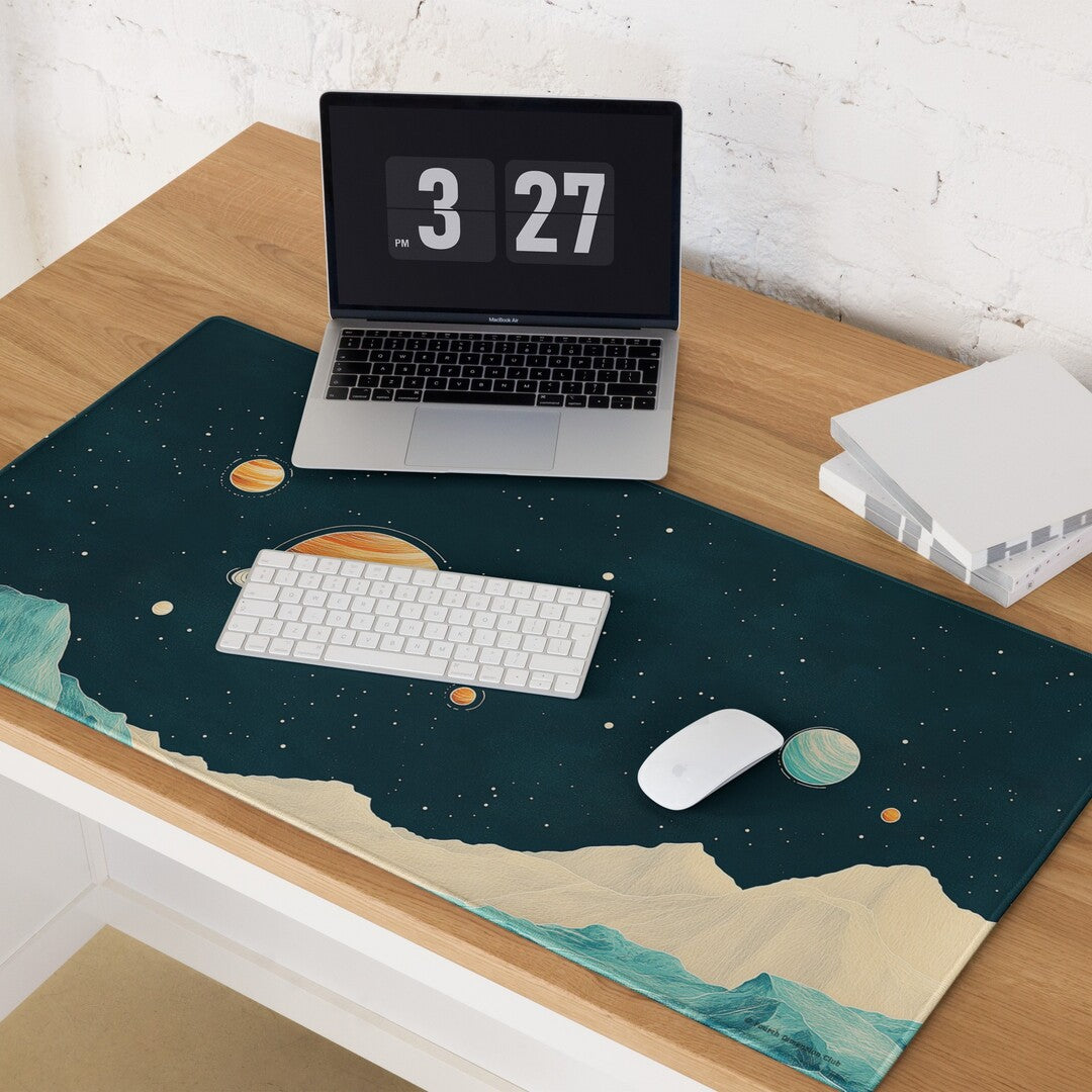 Geometric Solar System Deskmat