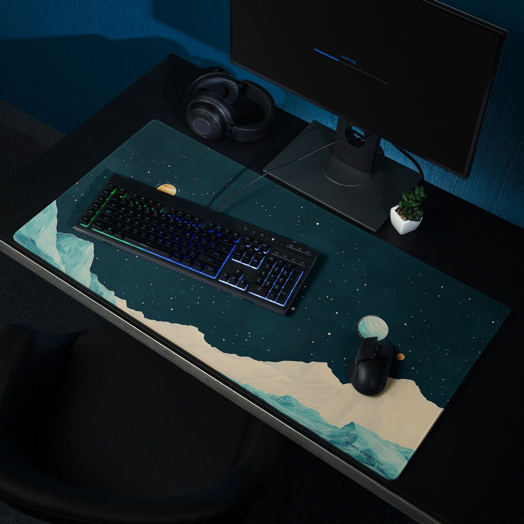 Geometric Solar System Deskmat