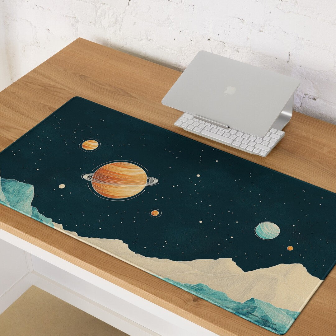 Geometric Solar System Deskmat