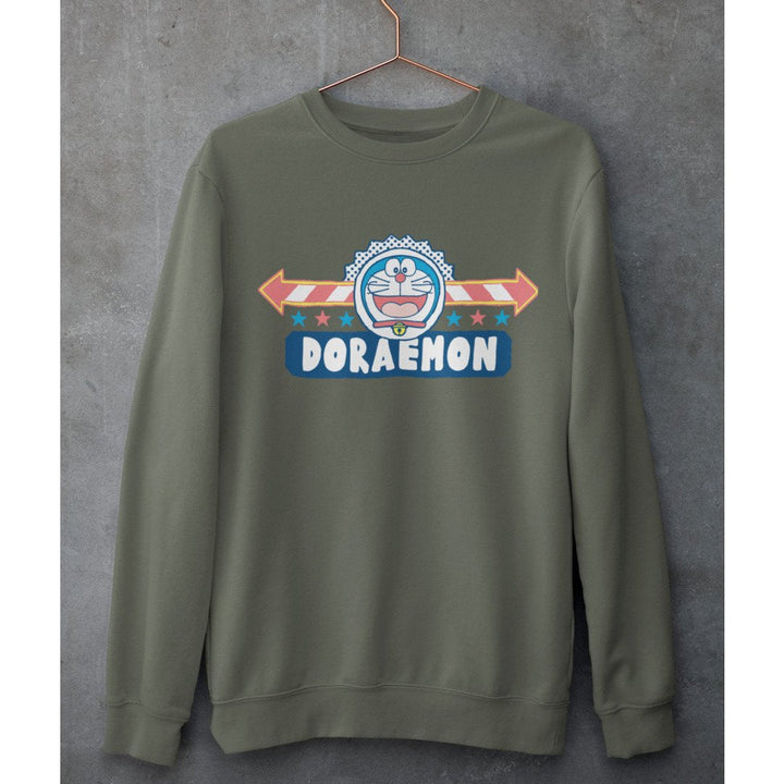 Happy Face Unisex Sweatshirt #Doraemon