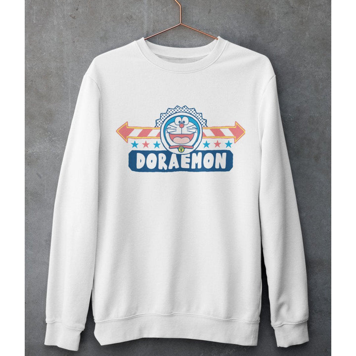Happy Face Unisex Sweatshirt #Doraemon