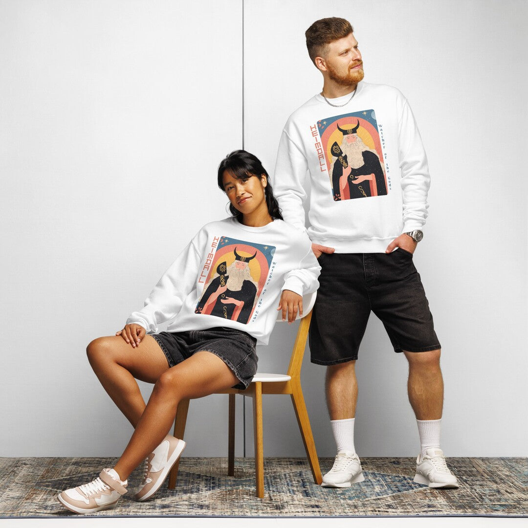Heimdall Heavyweight Oversized Sweatshirt #Fjord of Fables