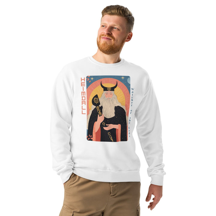 Heimdall Heavyweight Oversized Sweatshirt #Fjord of Fables