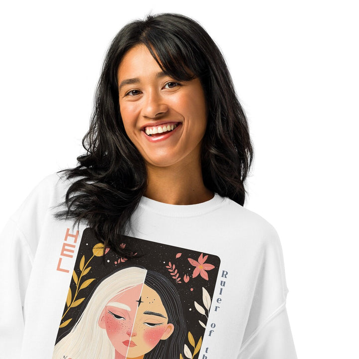Hel Heavyweight Oversized Sweatshirt #Fjord of Fables