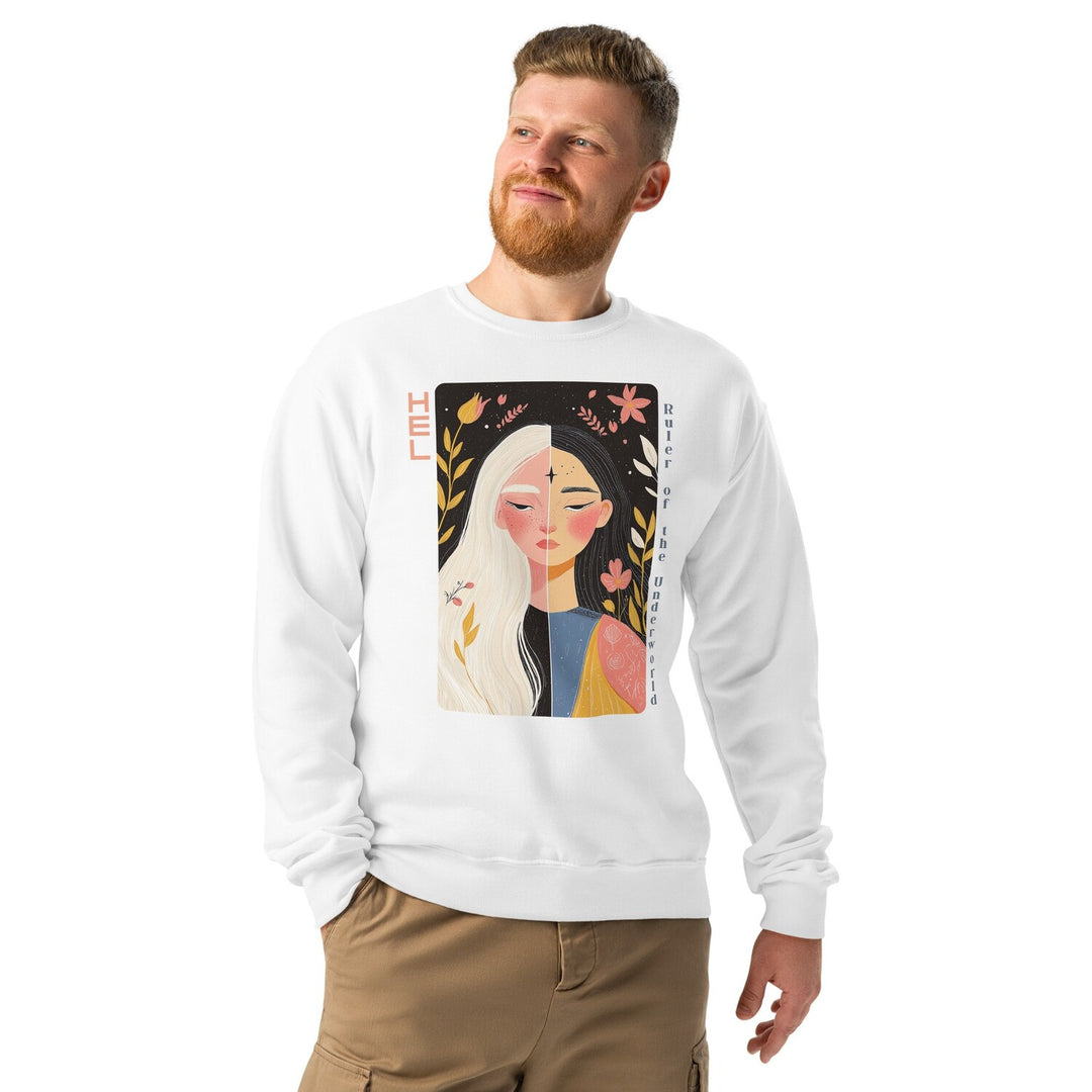Hel Heavyweight Oversized Sweatshirt #Fjord of Fables