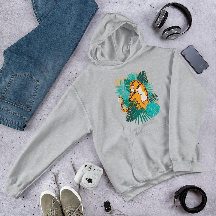 Jungle Jaguar Unisex Hooded Sweatshirt