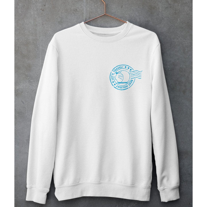 Let's Travel Unisex Sweatshirt #Doraemon #Pocket-design