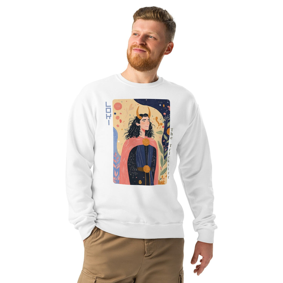 Loki Heavyweight Oversized Sweatshirt #Fjord of Fables