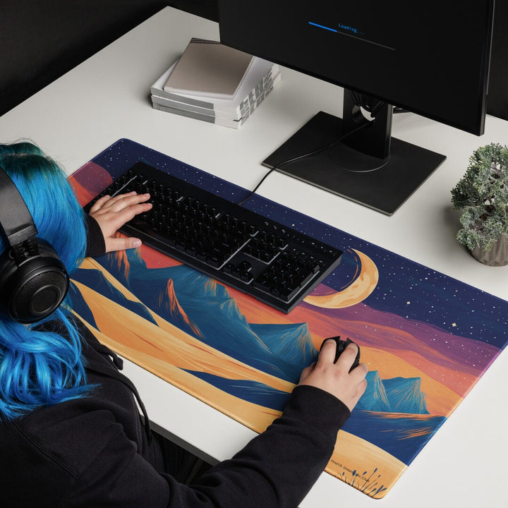 Lunar Dunes Deskmat