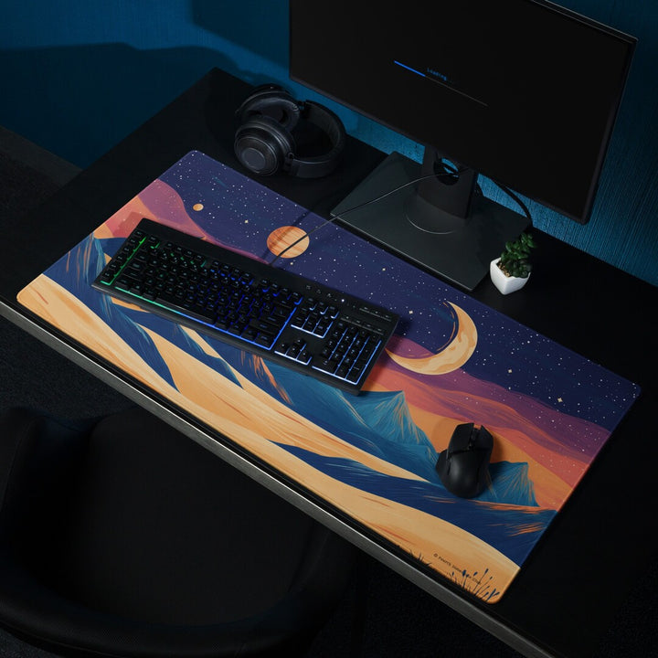Lunar Dunes Deskmat