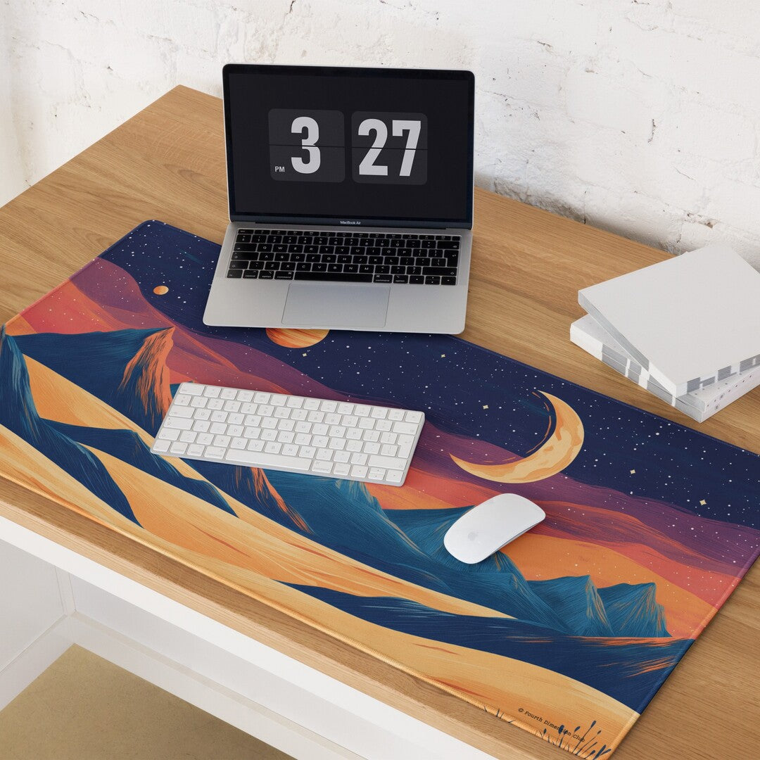 Lunar Dunes Deskmat
