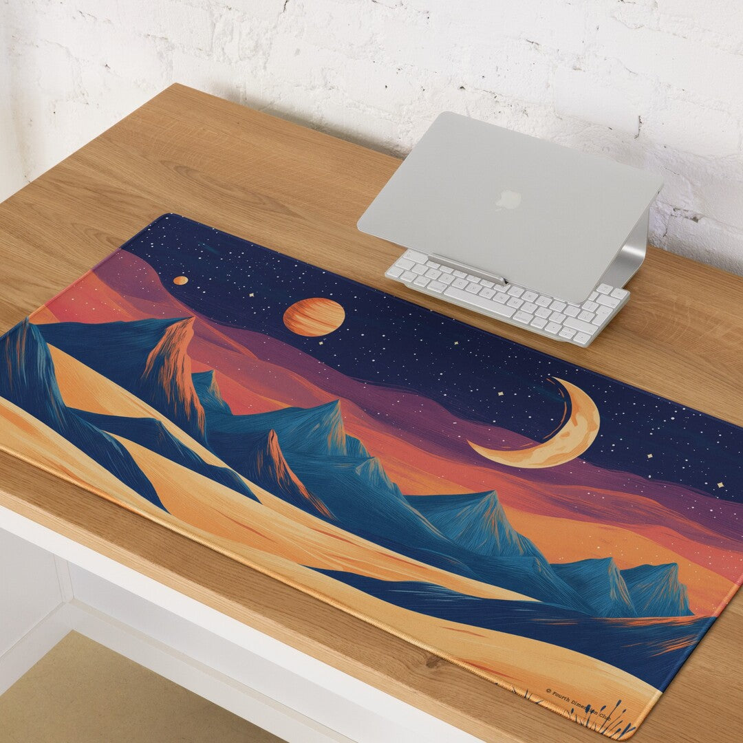 Lunar Dunes Deskmat