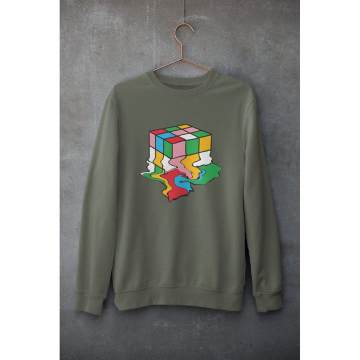 Melting Cube Unisex Sweatshirt