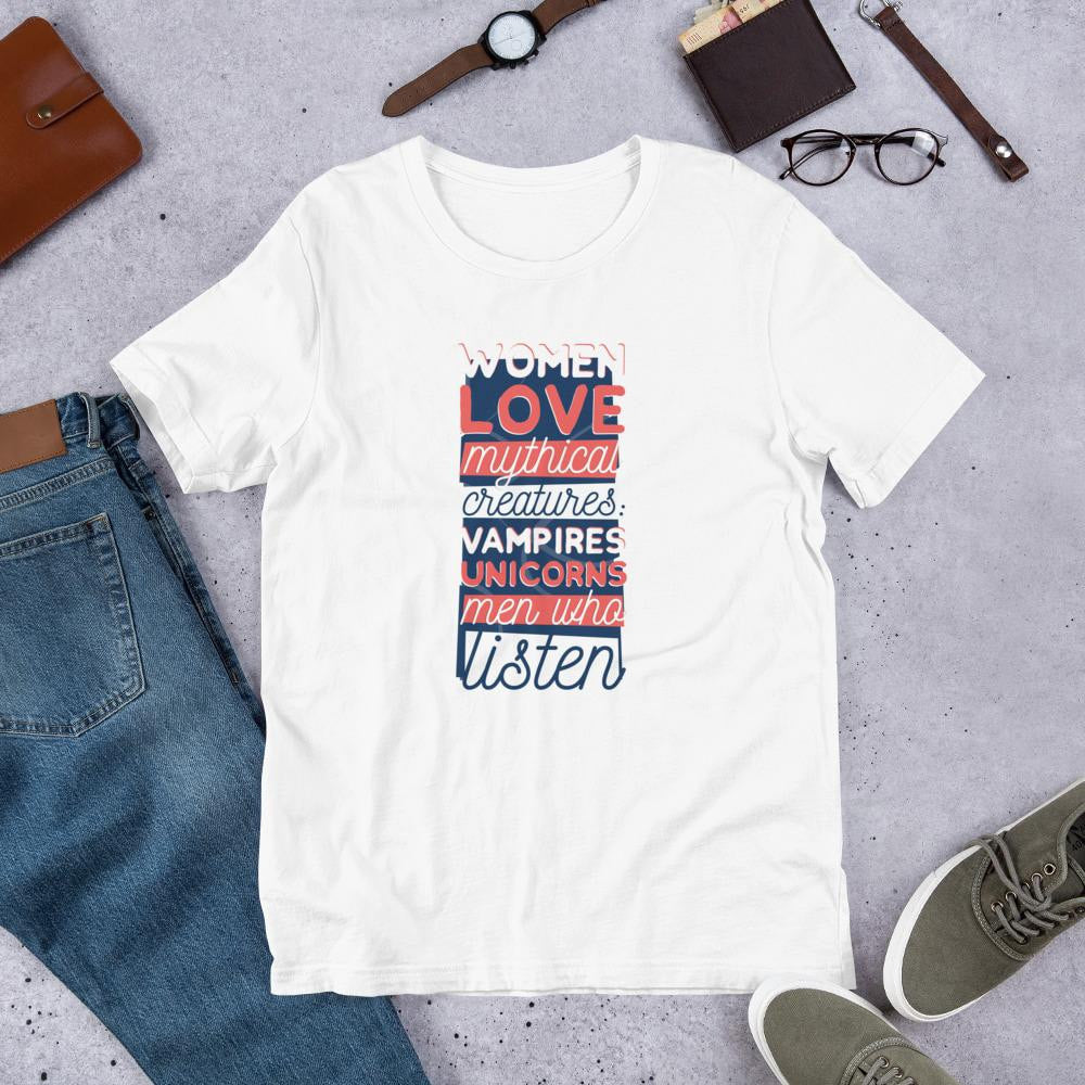 Men Who Listen Half Sleeve T-Shirt