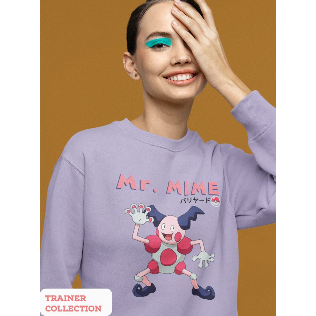 Mr. Mime Unisex Sweatshirt #Pokémon #TrainerCollection
