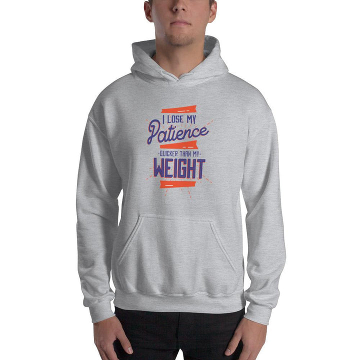 Lost Patience unisex Hooded Sweatshirt