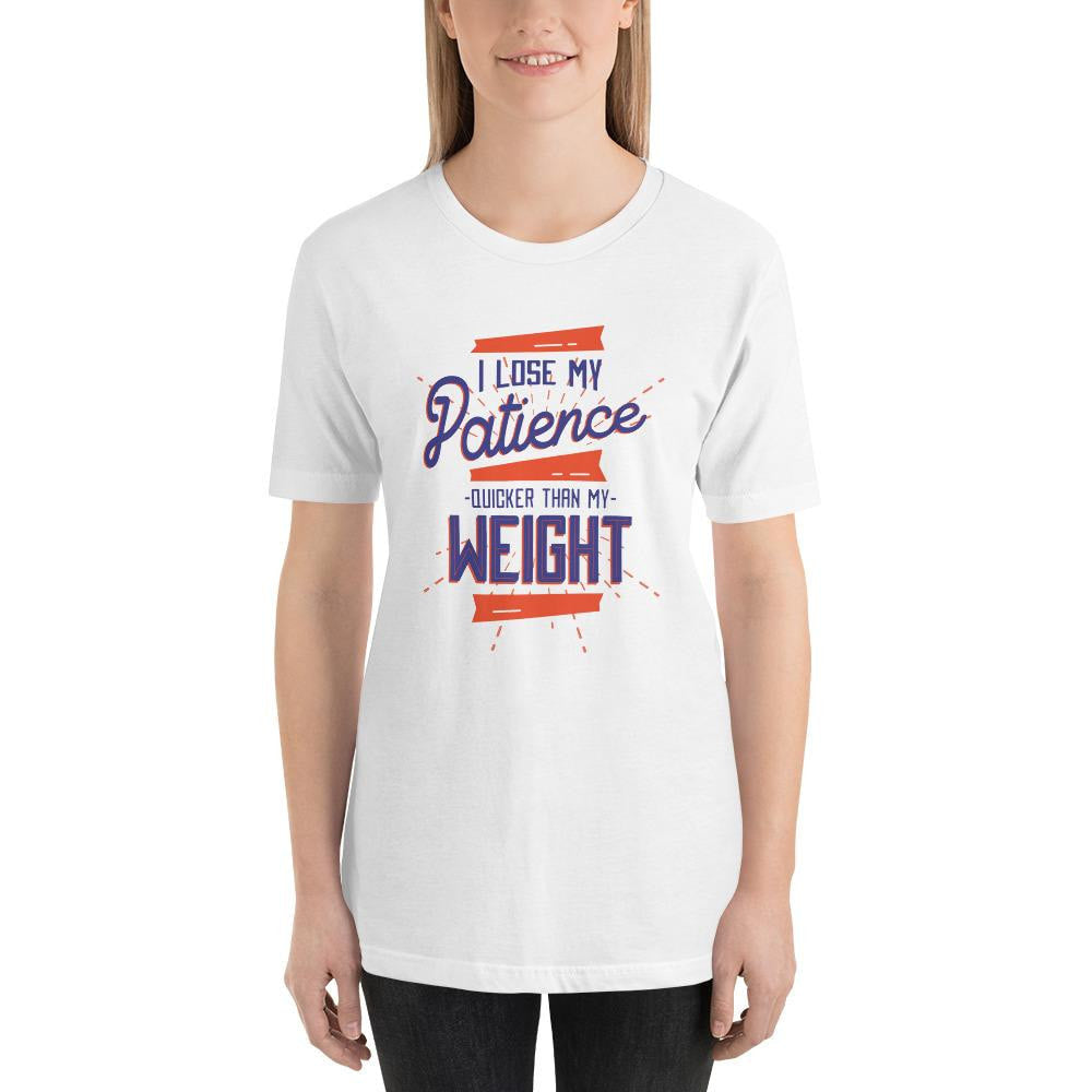 Lost Patience Half Sleeve T-Shirt