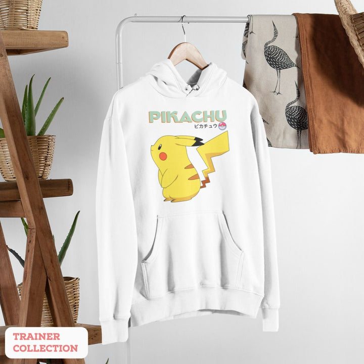 Pikachu Unisex Hooded Sweatshirt #Pokémon #TrainerCollection