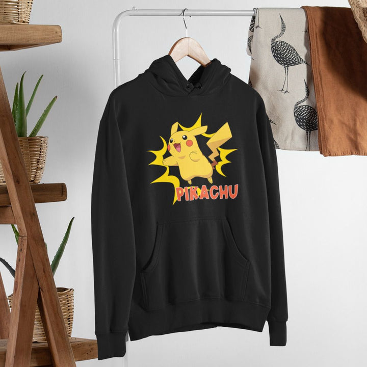 Pikachu Unisex Hooded Sweatshirt #Pokémon