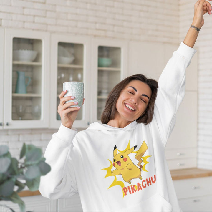 Pikachu Unisex Hooded Sweatshirt #Pokémon