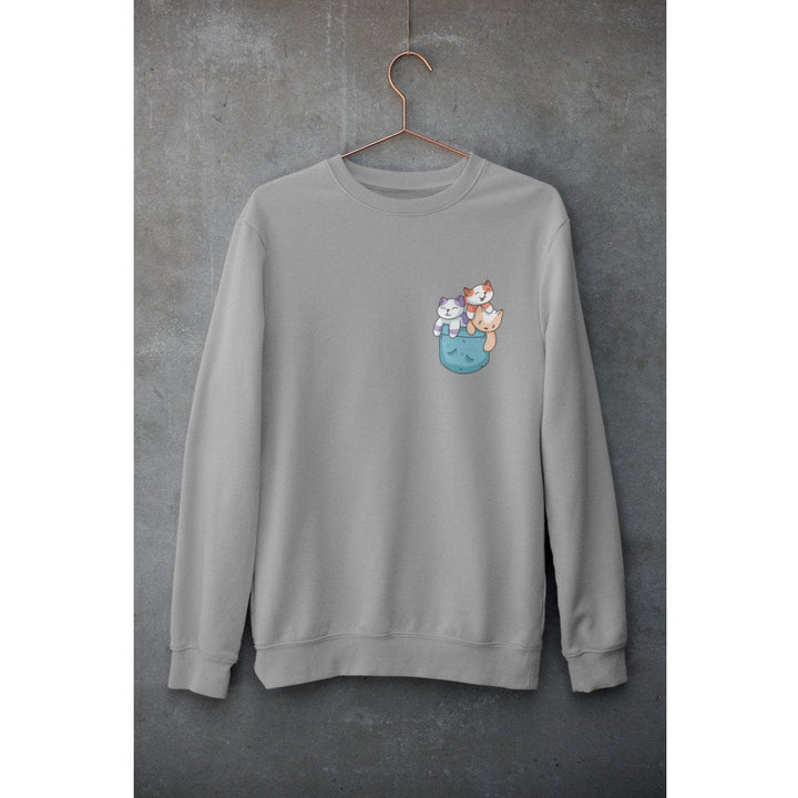 Pocket Cats Unisex Sweatshirt