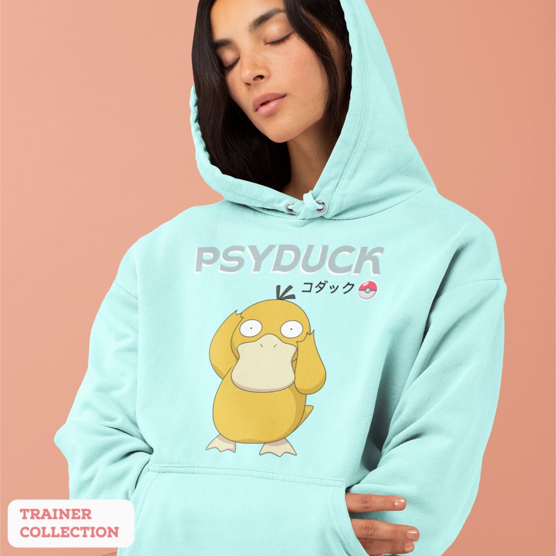 Psyduck Unisex Hooded Sweatshirt #Pokémon #TrainerCollection