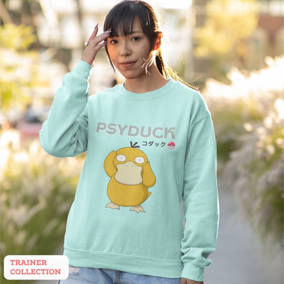 Psyduck Unisex Sweatshirt #Pokémon #TrainerCollection