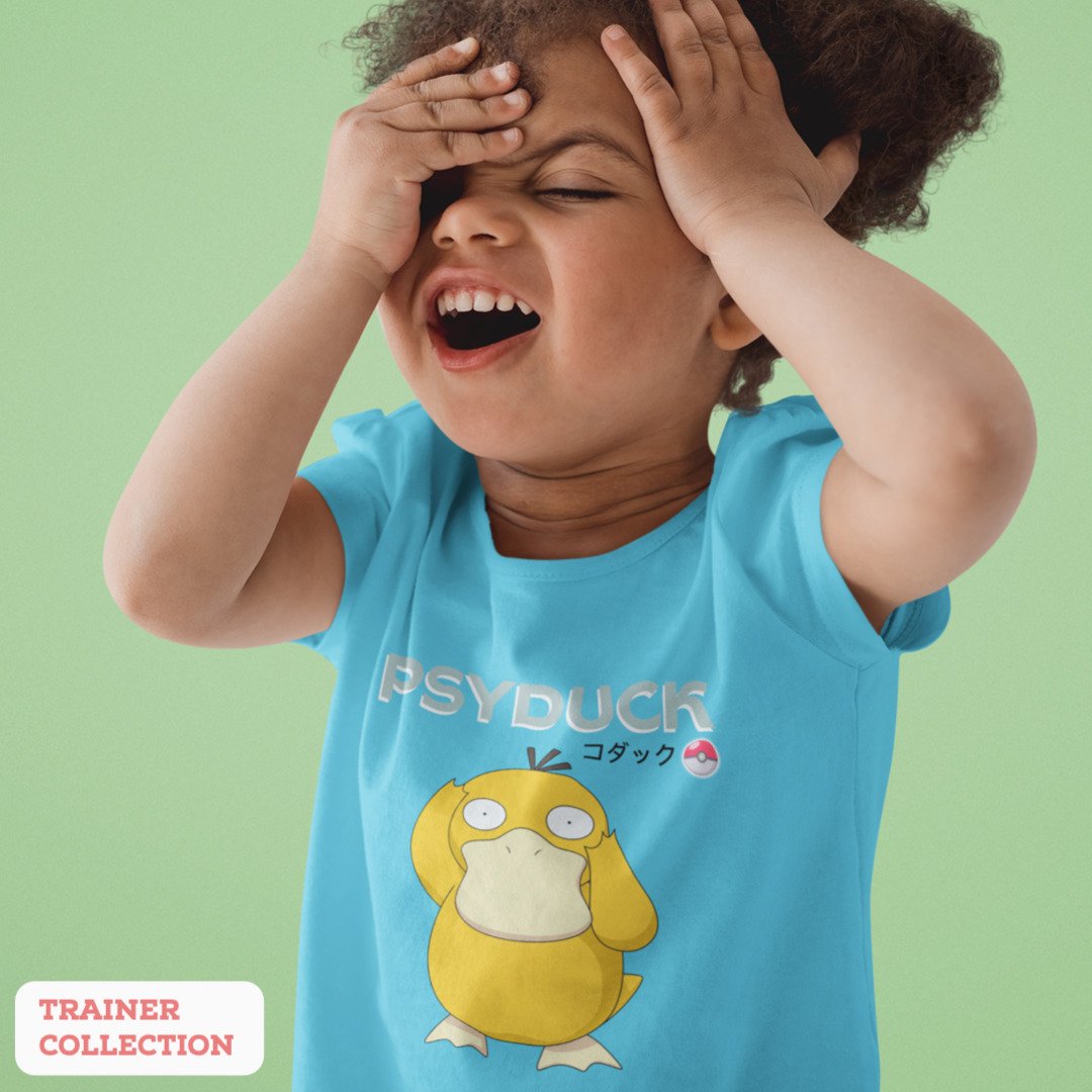 Psyduck Toddler's T-Shirt #Pokémon #TrainerCollection
